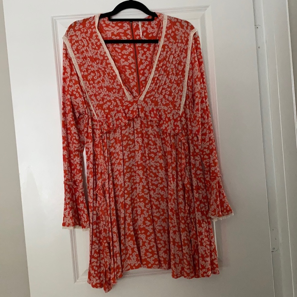 FREE PEOPLE boho babydoll dress